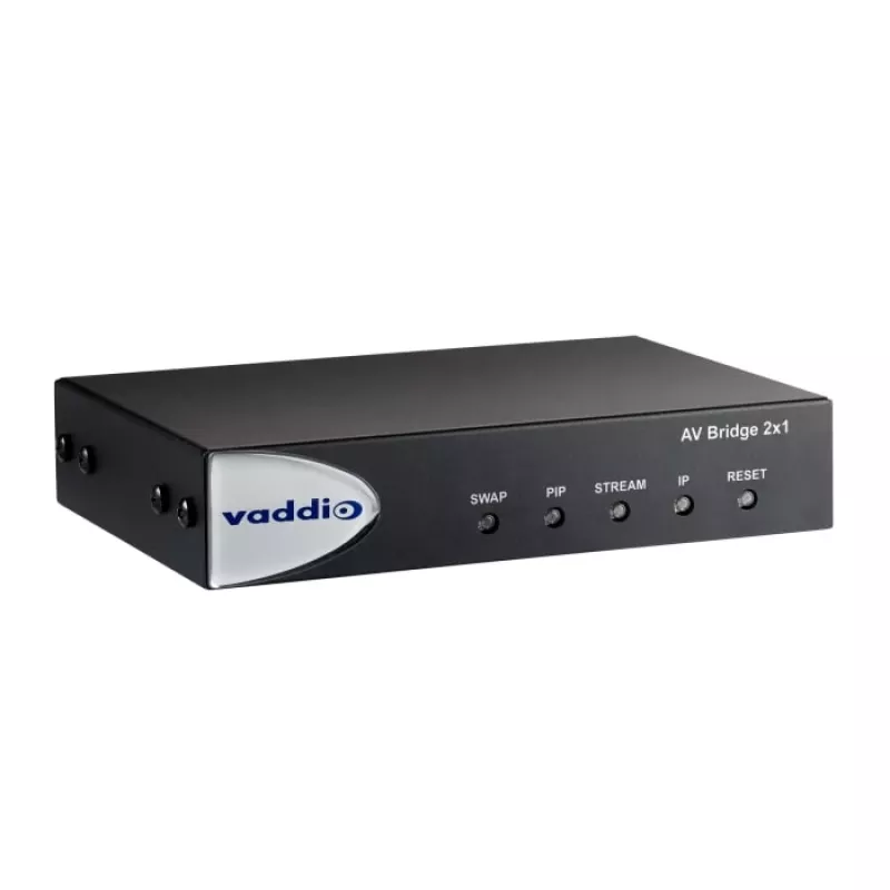 Legrand Vaddio AV Bridge 2x1 999-8250-001 encoder/switcher video/audio per streaming