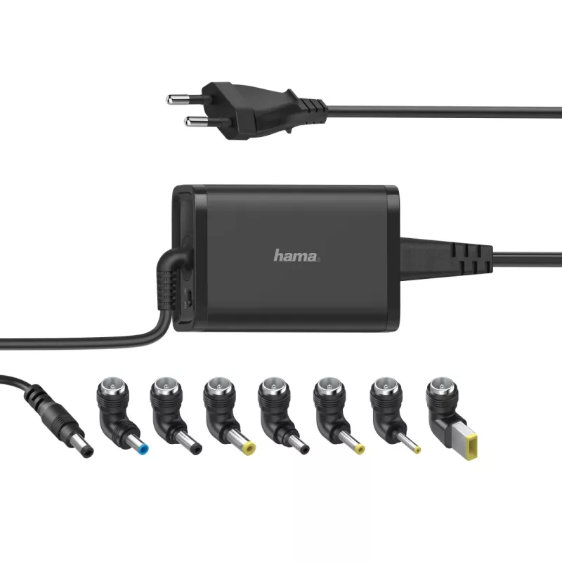 Caricabatterie per laptop Hama 200002 nero AC per interni