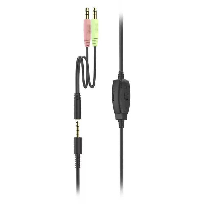 Hama HS-P350 V2 Headset con filo archetto ufficio/call center nero