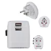 Hama World Travel Pro Light Alimentatore USB universale bianco