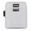 Hama World Travel Pro Light Alimentatore USB universale bianco
