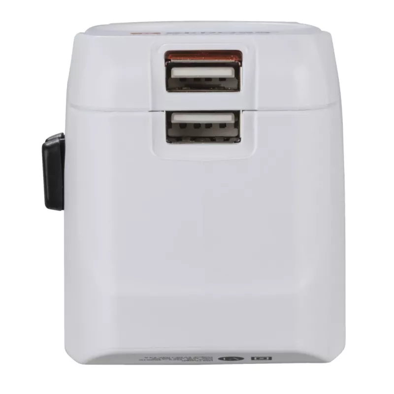 Hama World Travel Pro Light Alimentatore USB universale bianco