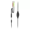 Hama HS-P150 V2 Headset con filo archetto ufficio/call center nero
