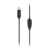 Hama HS-USB250 V2 Headset con filo archetto ufficio/call center USB Type-A nero