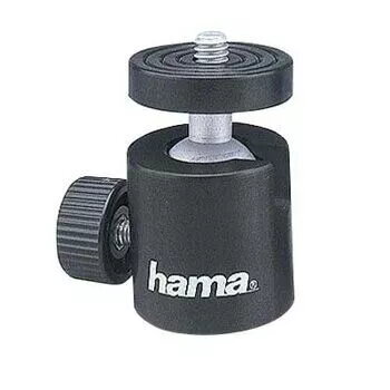 Hama Testa a sfera, 30 mm treppiede nero