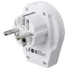 Hama Adattatore da viaggio USB mondo-su-Europa universale bianco