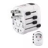 Hama World Travel Pro Adattatore di rete universale bianco