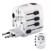 Hama World Travel Pro Adattatore di rete universale bianco