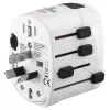 Hama World Travel Pro Adattatore di rete universale bianco