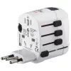 Hama World Travel Pro Adattatore di rete universale bianco