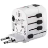 Hama World Travel Pro Adattatore di rete universale bianco