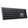 Satechi X3 Full-size (100%) Tastiera Bluetooth QWERTY inglese – nero/grigio