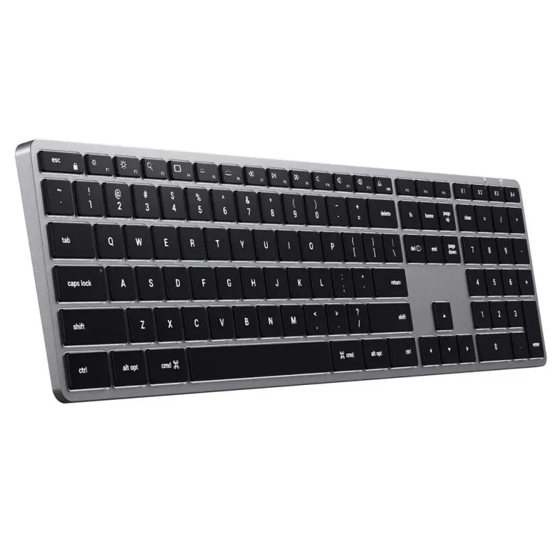 Satechi X3 Full-size (100%) Tastiera Bluetooth QWERTY inglese – nero/grigio