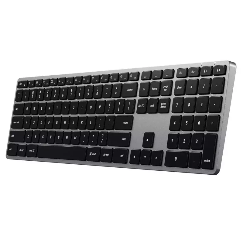 Satechi X3 Full-size (100%) Tastiera Bluetooth QWERTY inglese – nero/grigio