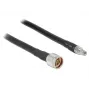 Cavo coassiale DeLOCK 1 m N/RP-SMA CFD400 LLC400 nero