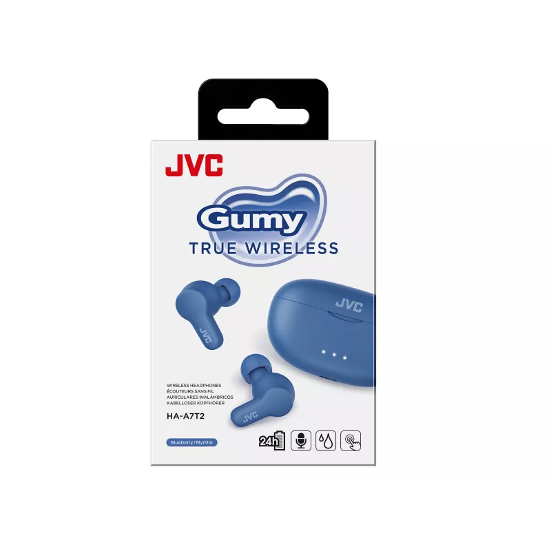 Cuffie JVC Gumy TWS Stix blu