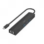 Hama 00200144 hub interfaccia USB 3.2 Gen 1 (3.1 Gen 1) Type-C 5000 Mbit/s nero