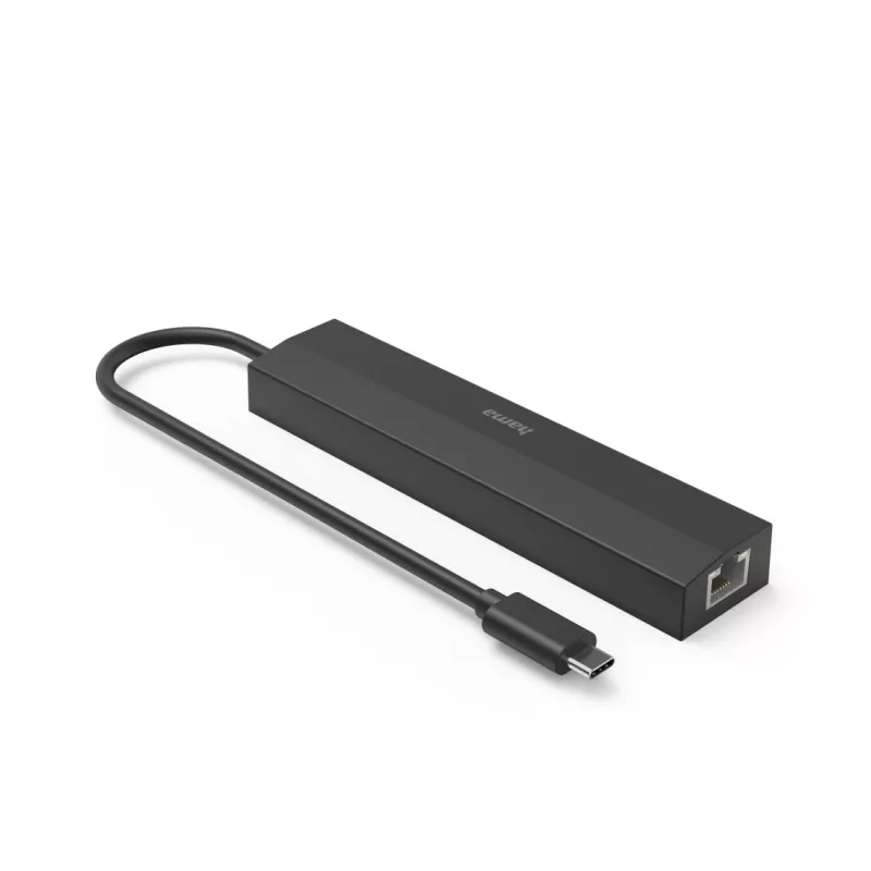 Hama 00200144 hub interfaccia USB 3.2 Gen 1 (3.1 Gen 1) Type-C 5000 Mbit/s nero