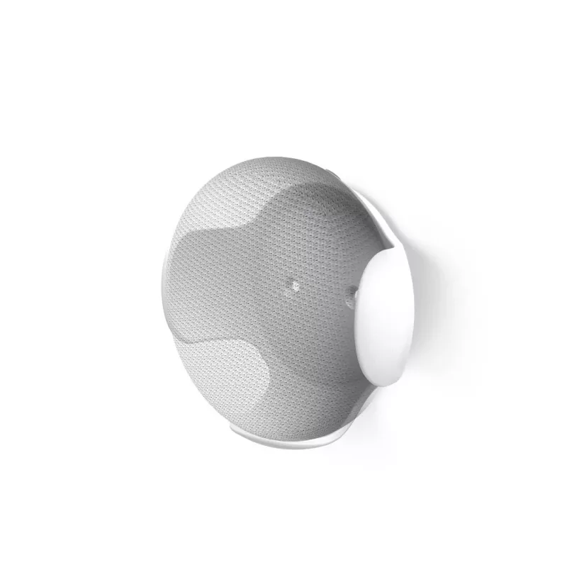 Hama 00181531 supporto a parete per Google Home/Nest Mini, bianco