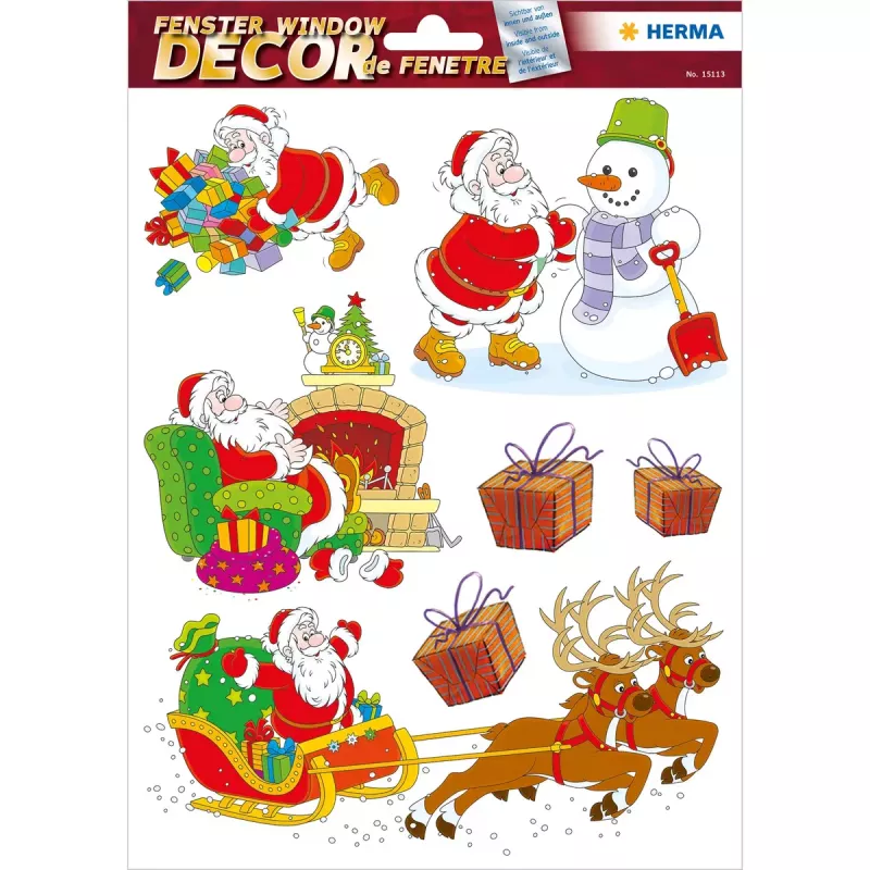 Adesivi decorativi HERMA 15548 multicolore rimovibili 75 pezzi