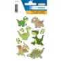 Adesivi decorativi HERMA 15512 multicolore dinosauri 9 pezzi