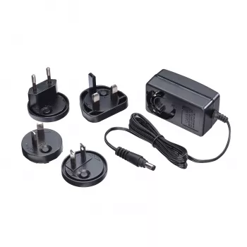 Lindy alimentatore multi-country 12VDC 1,25A, 5,5/2,1mm, 100-240 V, 50/60 Hz, 15 W, 12 V, AC-to-DC, 1,25 A