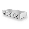 Lindy switch KVM Pro 4 porte USB 2.0, DisplayPort 1.2 con TTU