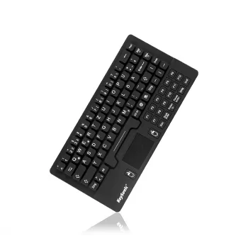 KeySonic KSK-5031IN (DE) tastiera universale USB QWERTZ tedesco nero