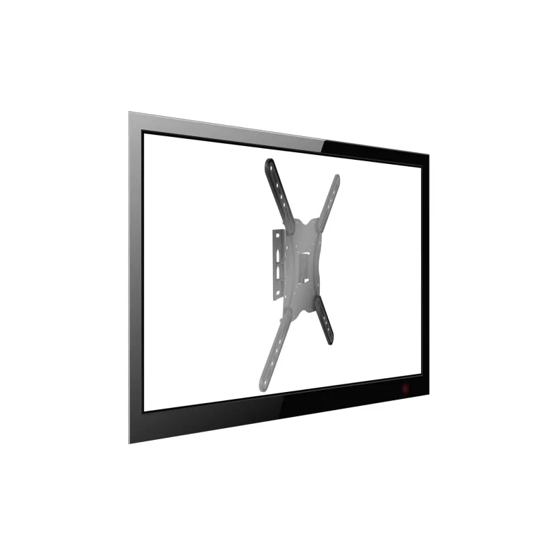 Equip 650405 supporto TV a parete articolato, 23-55 pollici, 30 kg, nero