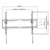 Equip 650334 staffa a parete per TV low-profile 37 pollici-75 pollici