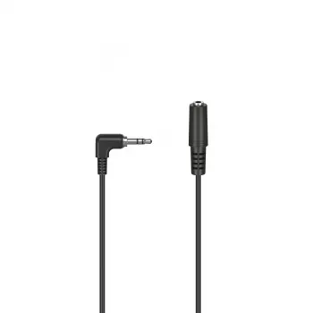 Cavo audio Hama 00205197 0,2 m connettore maschio 2,5 mm a connettore femmina 3,5 mm nero