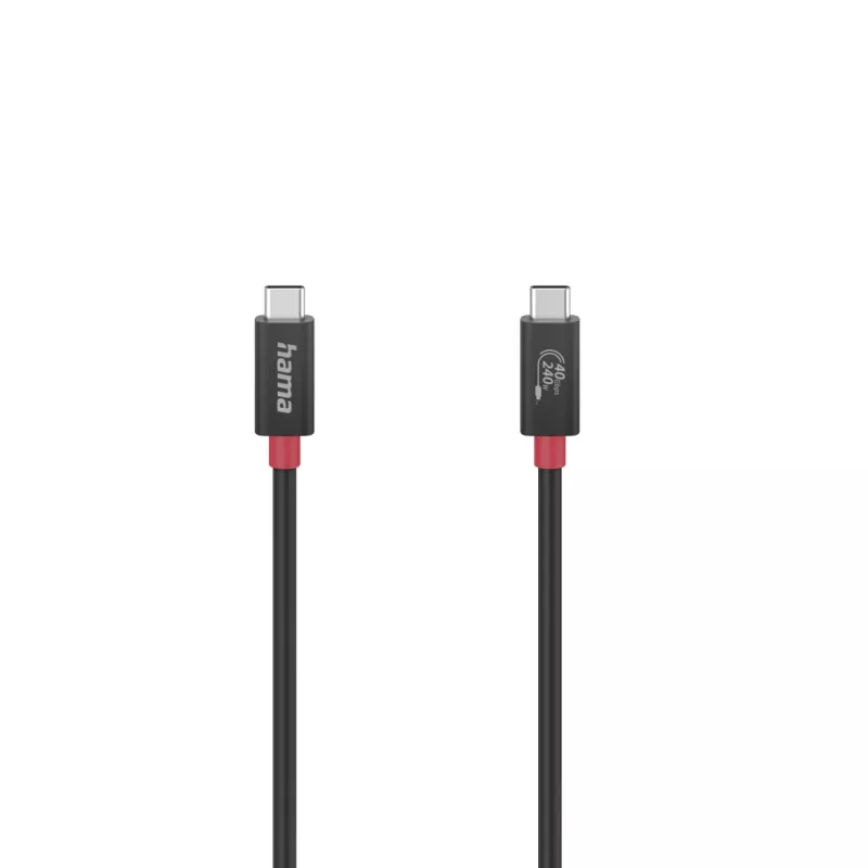 Hama 00200779 cavo USB USB4 Gen 3x2 1 m USB C nero