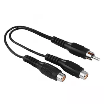 Hama 00205183 cavo audio cinch 2 x cinch nero