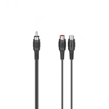 Hama 00205183 cavo audio cinch 2 x cinch nero