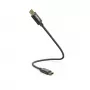 Cavo USB Hama 00201604 USB 2.0 0,2 m USB-C nero