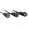 Cavo audio Hama 00205111 3 m 3,5 mm 2 x RCA nero