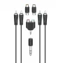 Cavo audio Hama 00205175 2,5 m 2x connettore maschio RCA nero