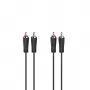 Cavo audio Hama 00205257 1,5 m 2 x RCA nero