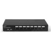 Lindy 39540 switch KVM a 8 porte DisplayPort 1.2, USB 2.0 e audio, 1 utente locale, montabile in rack, nero