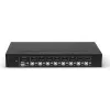 Lindy 39540 switch KVM a 8 porte DisplayPort 1.2, USB 2.0 e audio, 1 utente locale, montabile in rack, nero