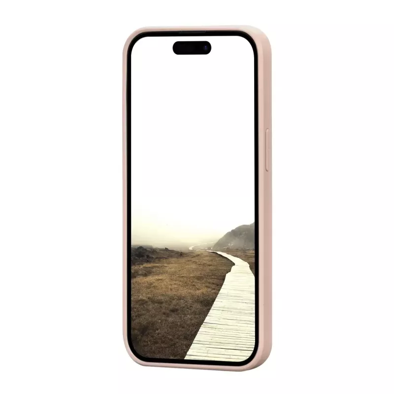 Custodia dbramante1928 iPhone 15 rosa sabbia Monochromatic