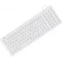 KeySonic KSK-6031INEL-Wh (DE) tastiera industriale USB QWERTZ tedesco bianco