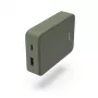 Hama Colour 10 Power Pack, 10000 mAh, 2 uscite: USB-C, USB-A, verde