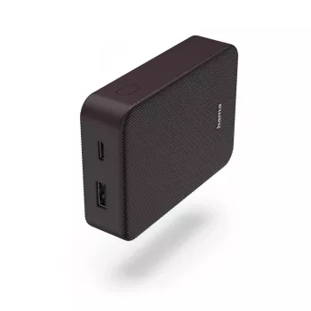 Hama Colour 10 Power Pack, 10000 mAh, 2 uscite: USB-C, USB-A, prugna