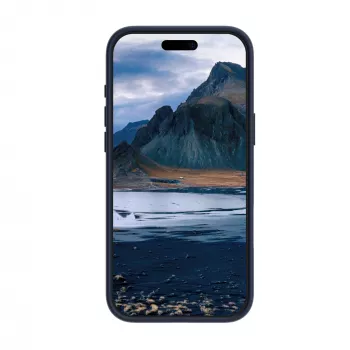 dbramante1928 Iceland Ultra D3O MS Kick - iPhone 16 - blu, cover, Apple, iPhone 16, 15,5 cm (6,1