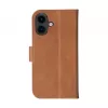 Custodia folio dbramante1928 Copenhagen iPhone 16 tan 3 tasche per carte