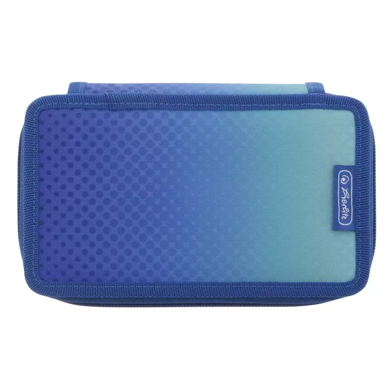 Herlitz TriCase Dip Dye 31 pz. blu turchese poliestere 190x115x70 mm