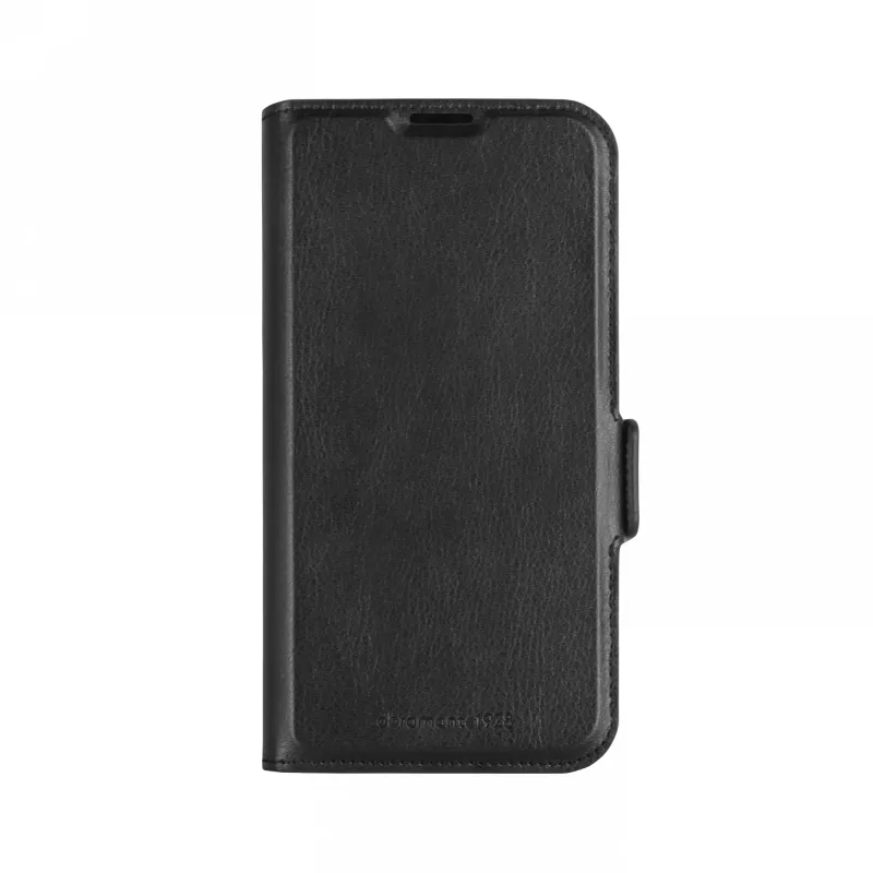 dbramante1928 Oslo Pro OP61BL006342 custodia a libro per Apple iPhone 16 Pro, PU/plastica, nera