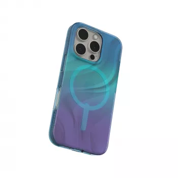 ZAGG Cases Milan Snap Apple iPhone 16 Pro Deep Aurora, cover, Apple, iPhone 16 Pro, 16 cm (6,3 pollici), blu, viola