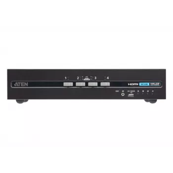 KVM-Switch ATEN 4 porte USB HDMI Dual Display Secure con CAC (4 computer, 4K UHD 3840×2160)